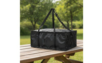 Chilled Carry Bag Zipper Foldable Cooler Bag with Shoulder Strap Leakproof Insulated Tote with Handle for Picnic