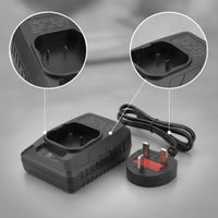 Replacement Cordless Tool Battery Charger Compact Charger with Cradle for DIYers, Technicians, Workshop, Garage
