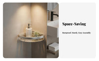 Corner Shower organizer no-drill Installation Corner Mounting Shelf Rustresistant