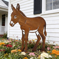 Outline Silhouette Garden Stake with Outline Whimsical Lawn Ornament for Lawns