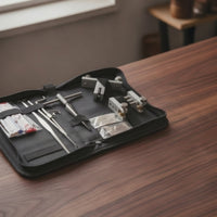 11 Pieces Violin Repair Tool Kit Professional Violin Tool Kit with Case Specific for Violinists, Technicians, Workshops, Gigs
