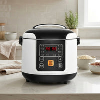 Digital Rice Cooker Compact Electric Rice Cooker Small Appliance Simple for Trucks, Road Trips, Cars