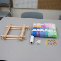 3 in 1 DIY Tapestry Weaving Kit Made of Beechwood Beginner Weaving Loom Kit Natural Wood for Beginners, Crafters, Art Class, School Projects