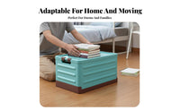 Clear Rolling Book Bin with casters Rolling Storage Bin See-Through Design