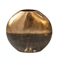 Aluminum Vase Tabletop Metal Vase Minimalist Vessel for Living Room