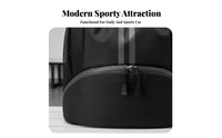 Damp and Dry Separation Gym Sack Water Sports Drawstring Backpack Multipurpose Shoe Compartment Drawstring Bag for Swimmers, Athletes, Swimming