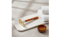 Brass Gua Sha Self-Use Taiji Gua Sha Tool Ergonomic