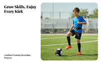 Metal Clip Solo Soccer Practice Aid Passing and Kicking Sports Gear