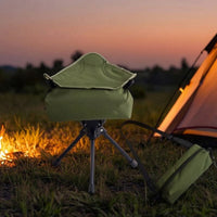 Portable Camp Stool with Storage Bag Lightweight Camp Stool with Carry Bag Compact Triangle Chair Collapsible for Campers, Anglers, Hikers, Camping, Fishing, Hiking, Outdoor Travel