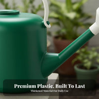 Long Spout Watering Can Large Capacity Garden Waterer Lightweight Garden Water Can for Gardeners, Homeowners, Indoor, Balcony, Outdoor