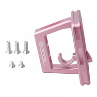 Folding Bike Front Carrier Block Lightweight Design Snout Mount Telescopic Latch Bike Bag Mounting Bracket for Cyclists