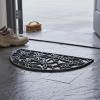 Hollow Dragonfly Door Mat Outdoor Use Dragonfly Door Mat Easy to Polished Metal Doormat for Garden