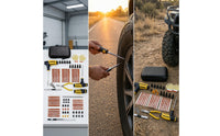 Emergency Tire Repair Kit Tubeless Tire Plug Kit Universal Easy to Use for Motorcyclists, Garage
