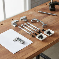 Leaf Spring to Four-Link Shock System Kit Increased Articulation Rear 4-Link Upgrade Kit Construction