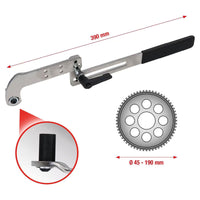 Universal Locking Counter Tool for Automotive Crankshaft Hub