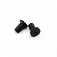 2 Pieces Flanged Piano Pedal Rod Bushing Plastic Piano Pedal Rod Sleeve Upright Rubber for Repair Shops