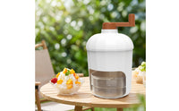 Hand-Cranked Ice Shredder Non-Slip Manual Ice Shredder Food-Grade for Home Chefs