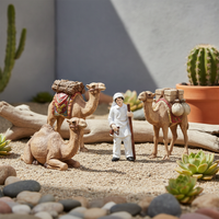 Miniature Desert Animal Figurines for Micro Landscape and Garden Decor