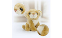 Lion Cub Stuffed Soft Lion Cub Stuffed Animal Toy High Quality Safety Tested for Children, Playroom, Nursery