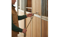 Metal Horse Tie Loop Compact Screw-in Tie Loop Easy to Install Hardware Safe for Stable Managers, Stalls, Barns, Paddocks