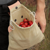 Foraging Pouch Portable Belt Pouch Multipurpose for Harvesting, Foragers, Hikers