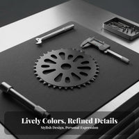 Cycle Chainring Lightweight Design Bike Crankset Plate Dragon Tail Chainwheel Electroplated Surface Single Speed Sprocket