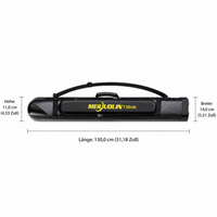 Rod Bag for Catfish Anglers, Waterproof Fishing Tackle Bag made of Textile, Robust Rod Case for Spinning Rods