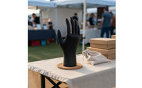 PVC Hand Model Sturdy Mannequin Hand Jewelry Display Holder Stand Support Lightweight for Men