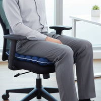 Inflatable Seat Cushion Breathable Inflatable Seat Cushion Pad Easy to Inflate Mobility Aid For