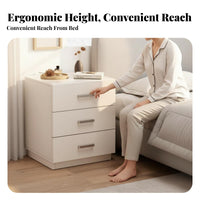 Large Capacity Single-Drawer Cabinet with Open Shelf Light Luxury aesthetic Single Drawer End Table with Open Shelf Simple Design Nightstand Easy Assembly for Homeowners, Students, Office Workers, Bedside, Bedroom, Dorm Room