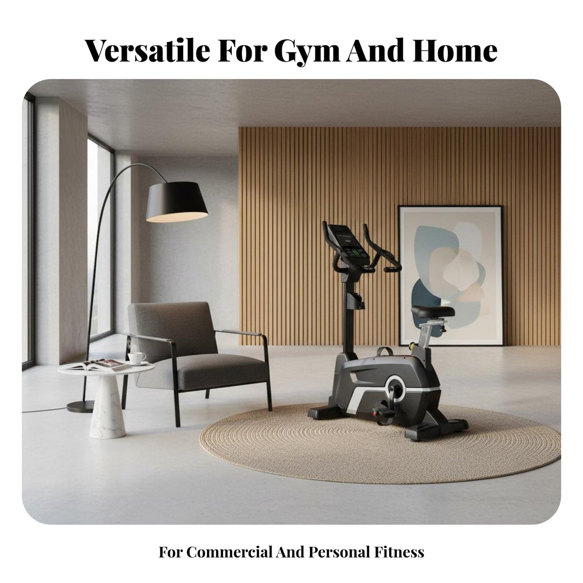 Elliptical Machine Commercial Grade Resistance Elliptical Quiet Total Body Cross for Beginners, Seniors, Gym