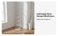 Tilted Shelves Multi-Tier Slanted Shoe Rack Space-Saving Design Multi-Tier Shoe Rack Easy to Assemble Footwear Stand Stable Structure for Apartment Dwellers, Homeowners, Entryway, Narrow Areas, Hallway, Bedroom