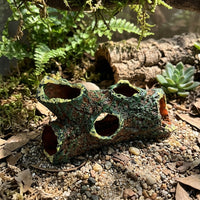 Realistic Driftwood Aquarium Cave Fish Aquarium Decorations, Barrel Shaped Aquarium Decoration, Fish Aquarium Ornaments for Fish and Reptiles
