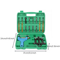 Universal Fit Hydraulic Chain Breaker Heavy Duty Motorcycle Chain Breaker Sturdy Construction Tools Includes Hex Wrench for Mechanics, Workshop