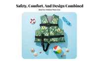 EPE Foam Flotation Vest Lightweight children's Flotation Vest Kids Aquatic Vest Comfortable Fit children's Buoyancy Aid
