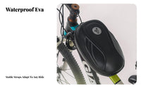 Two-Way Zipper Electric Scooter Hanging Bag Water-Resistant EVA Hard Shell Case Easy to Install for Commuters, Commuting, Travel, City Trips