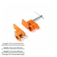 Sturdy Construction Wood Gluing Pipe Clamp Heavy-Duty Pipe Clamp Fixture Non-Slip Grip Panel Clamping Tool High-Pressure Coil for Woodworkers, Carpenters, DIY Enthusiasts, Workshop, Garage