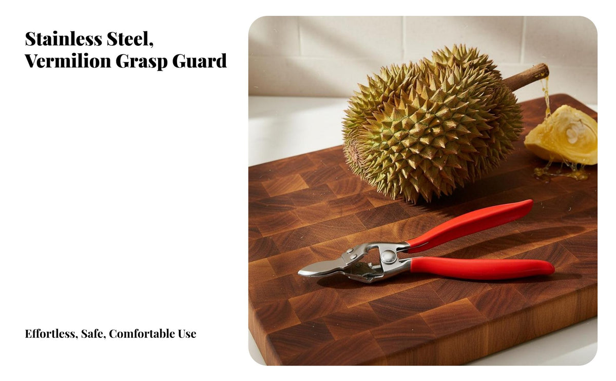 Durian Split Er Stainless Steel Durian Split Er Tool Fruit Shell Split Ing Clamp Effort Saving Fruit Split Ing Pliers Safe To