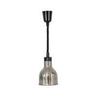 Telescopic Food Warming Lamp Hanging Food Warmer Lamp Adjustable Dome-Shaped for Restaurants, Hotels, Caterers, Supermarket