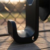 Attached Tether Chain-Link Fence Hook Rectangular Opening Tethered Fence Hook