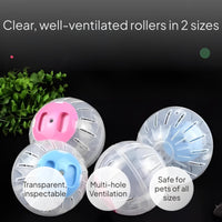Hamster Exercise Spheres, Quiet, Ventilated, Random Color