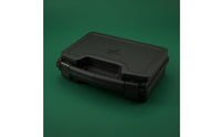 Locking Latches Hard Plastic Carrying Case Black Shielding Carrying Case Lockable Equipment Storage Sturdy Build