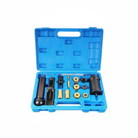 18 Pieces High Strength Steel Fuel Injector Service Tool Set Forged Injector Removal Tool Precisely Machined for Mechanics, Auto Repair Workers, Garage