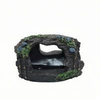 Resin Aquarium Cave Naturalistic Fish Hideout Realistic Fish Cave for Reptiles