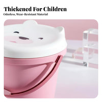 Foldable Cartoon container Multi-Functional Storage Stool Sturdy Construction