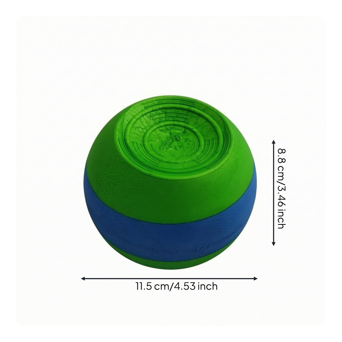 Spherical Swimming Training Buoy Buoyancy Support Swim Training Buoy Ridged Top Pool Aid Seam Band