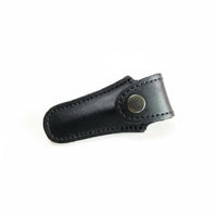 Safeguarding Leather Mouthpiece Pouch Long-Lasting Cowhide Mouthpiece Bag Snap Button Closure Vintage Design for Trumpet Players, Musicians, Travel, Gigs, Rehearsal, Band Practice