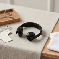 Miniature Doll Headphones Lightweight Neck Hanging Doll Headset Modern BJD Headphone Prop for Dioramas