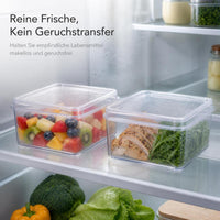 Portable Fruit Container with Lid for Kids and Students, Food-Grade Refrigerator Storage Box