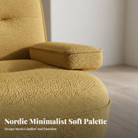 Nordic aesthetic Beetle Shell Chair Designer Inspired Household Furniture Modern Minimalist Indoor Seating Ergonomic Design for Homeowners, Adults, Living Room, Bedroom, perusing corner, Home Office